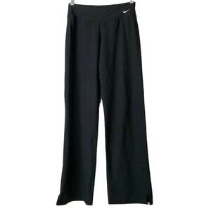 Nike Fit Dry Black Straight Leg Yoga Pants S